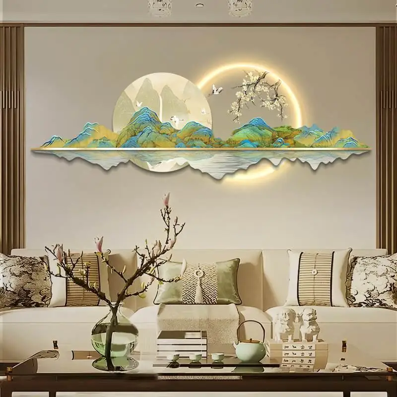 Luxury Lifestyle Fashion - 중국 스타일 LED 시계 벽걸이 고급스러운
