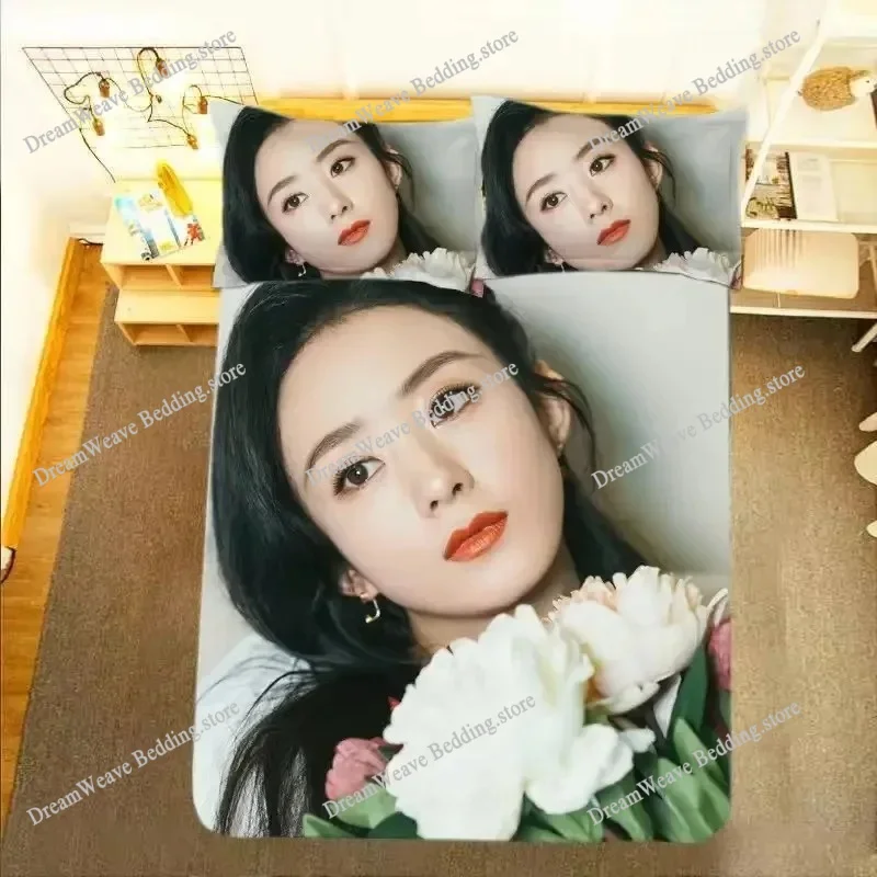 Zhao Liying HD 포스터 베개 커버 + 이불  - Luxury Lifestyle Photos 리뷰 및 가격