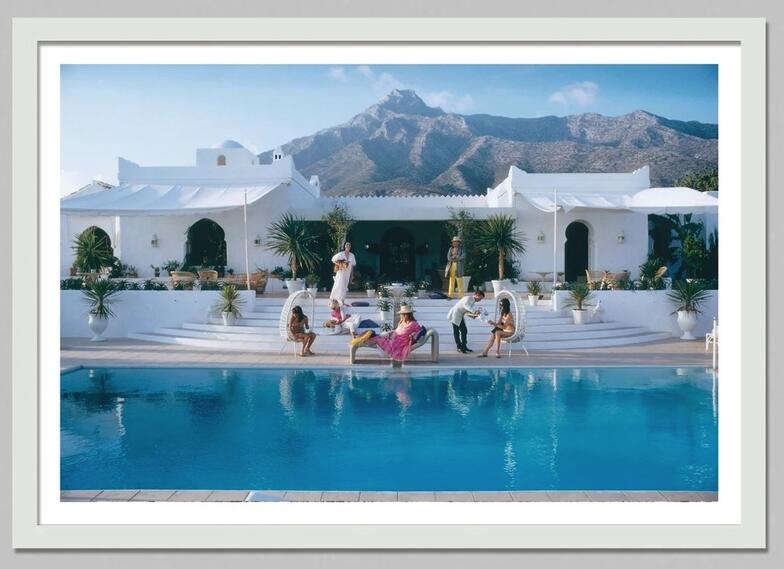 레트로 풀사이드 호스트 슬림 아론 프린트 아트 캔버스  - Luxury Lifestyle Us 리뷰 및 가격